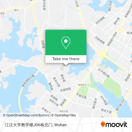 江汉大学教学楼J06栋北门 map