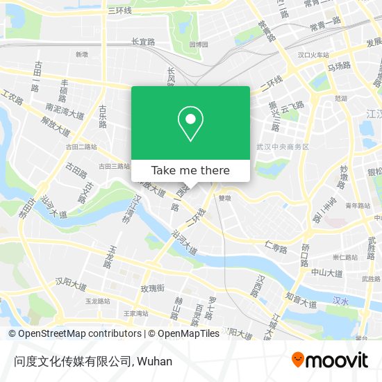 问度文化传媒有限公司 map