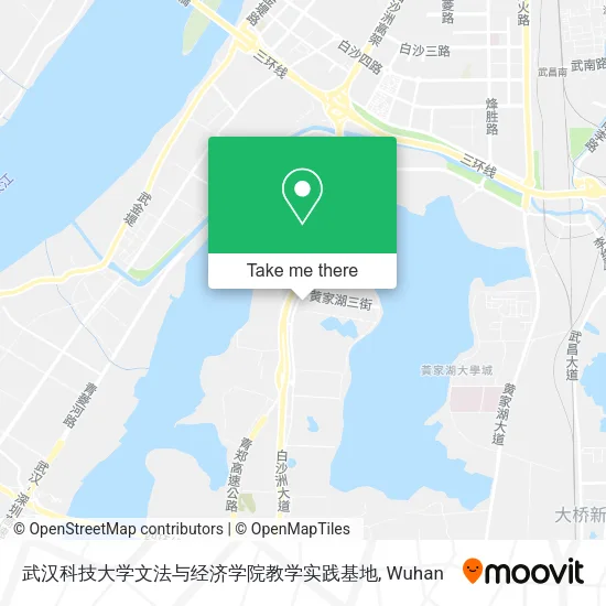 武汉科技大学文法与经济学院教学实践基地 map