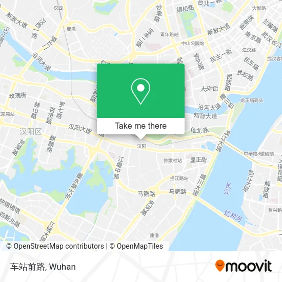 车站前路 map