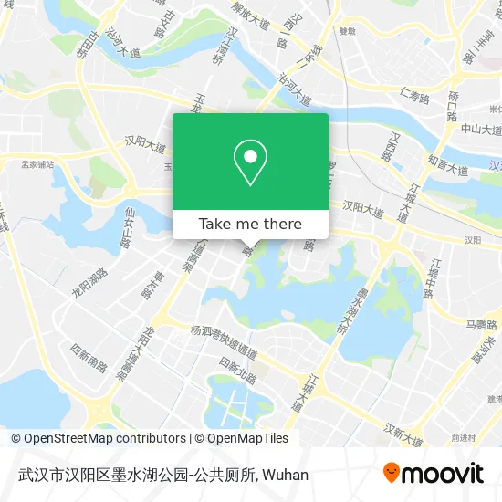 武汉市汉阳区墨水湖公园-公共厕所 map