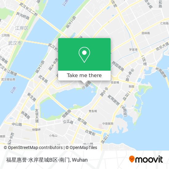 福星惠誉·水岸星城B区-南门 map