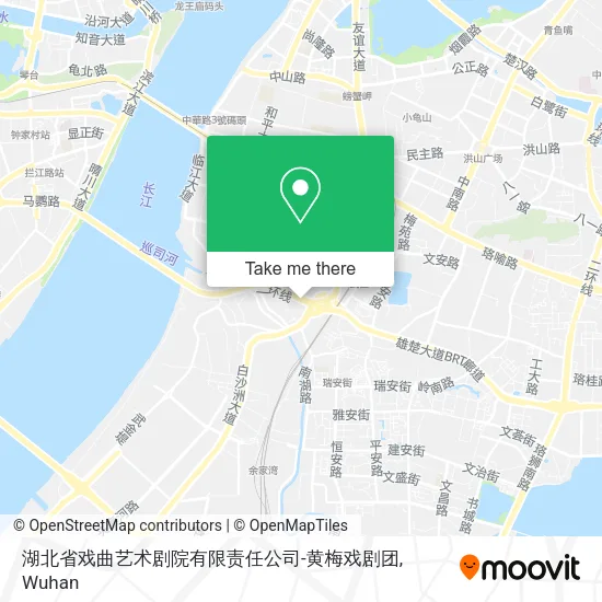 湖北省戏曲艺术剧院有限责任公司-黄梅戏剧团 map