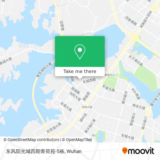 东风阳光城四期青荷苑-5栋 map