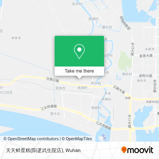 天天鲜蛋糕(阳逻武生院店) map