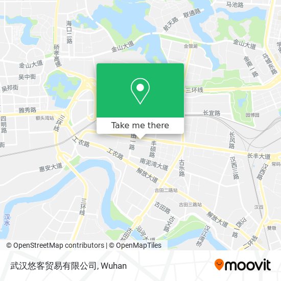 武汉悠客贸易有限公司 map