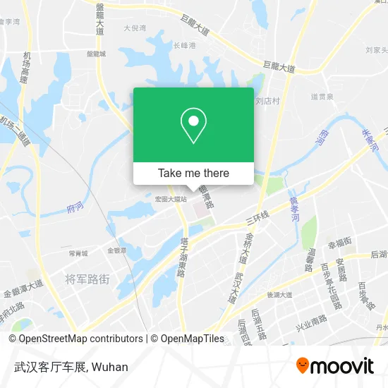 武汉客厅车展 map