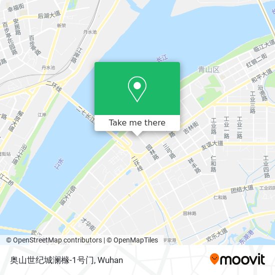 奥山世纪城澜橼-1号门 map