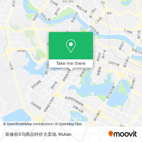装修前X乌商品特价大卖场 map