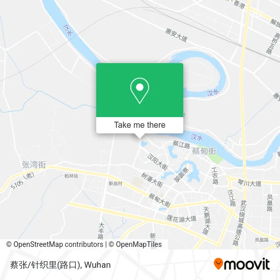 蔡张/针织里(路口) map