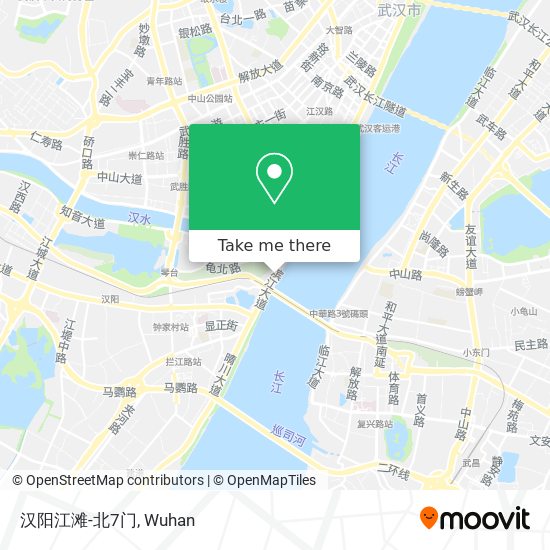 汉阳江滩-北7门 map