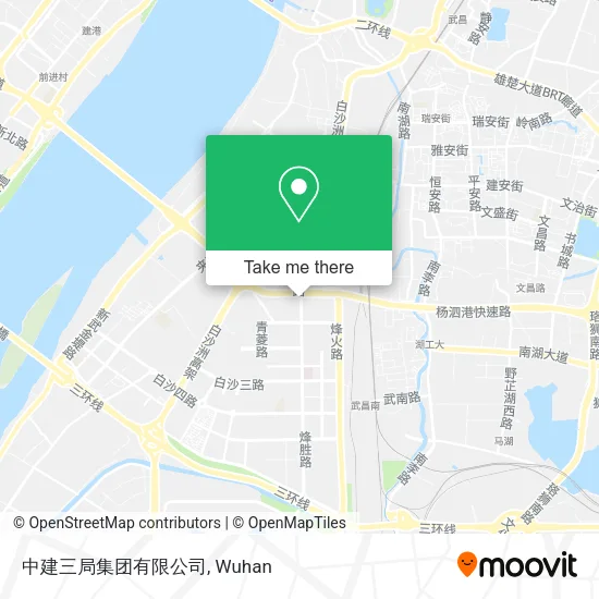 中建三局集团有限公司 map