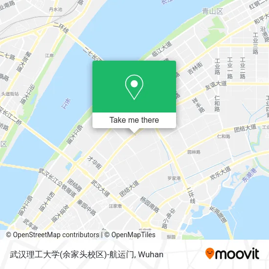 武汉理工大学(余家头校区)-航运门 map
