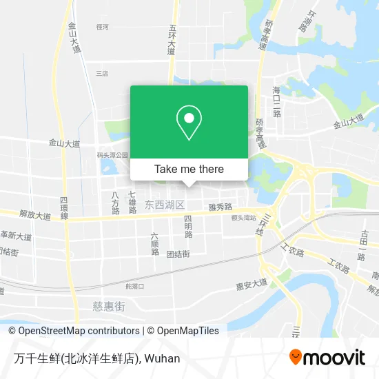 万千生鲜(北冰洋生鲜店) map