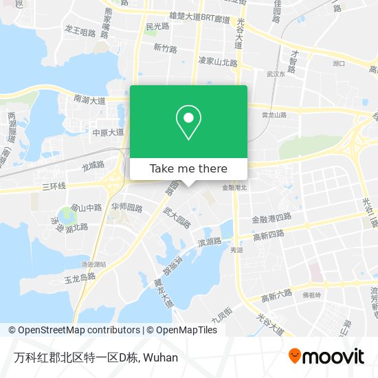 万科红郡北区特一区D栋 map