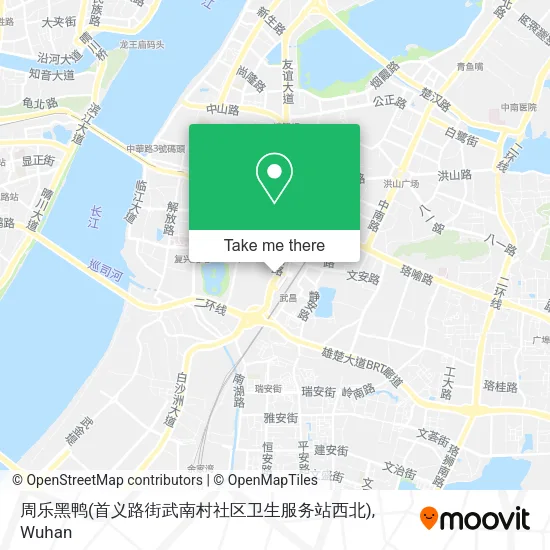 周乐黑鸭(首义路街武南村社区卫生服务站西北) map