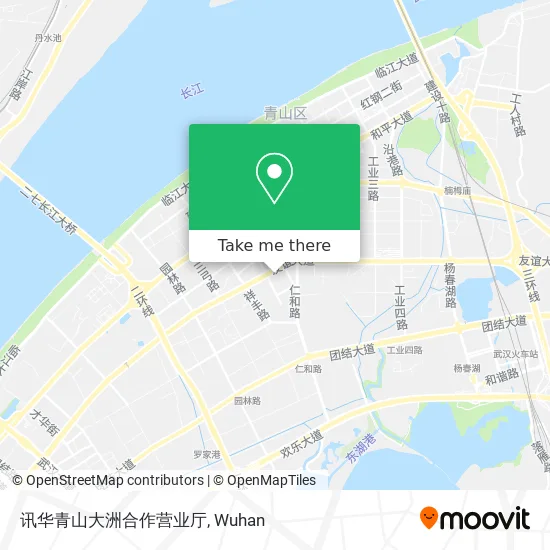 讯华青山大洲合作营业厅 map