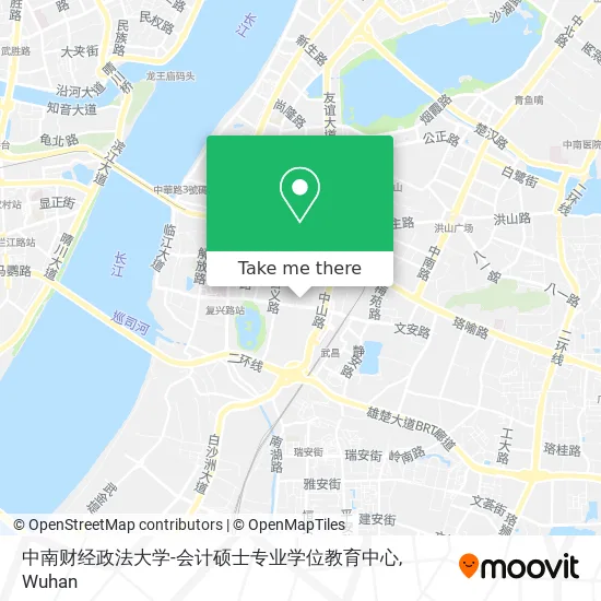中南财经政法大学-会计硕士专业学位教育中心 map