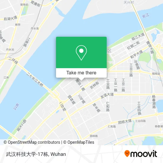 武汉科技大学-17栋 map
