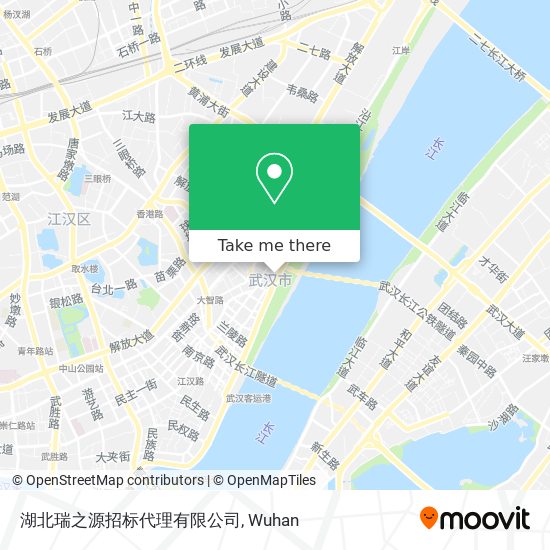 湖北瑞之源招标代理有限公司 map