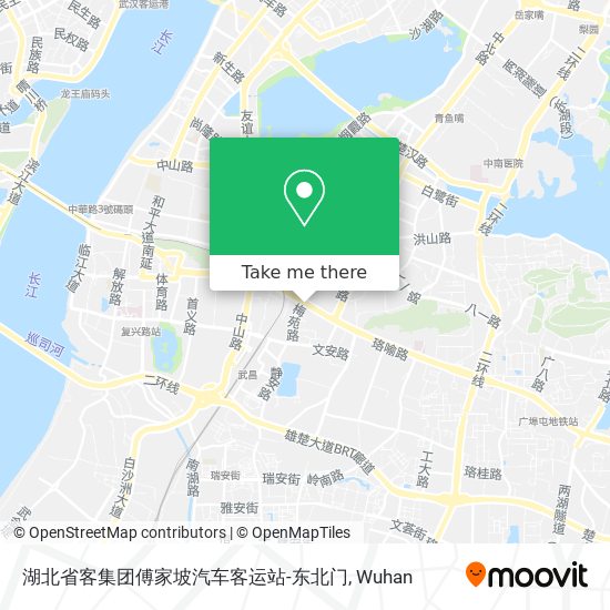 湖北省客集团傅家坡汽车客运站-东北门 map