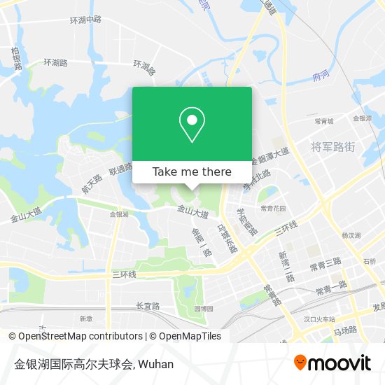 金银湖国际高尔夫球会 map