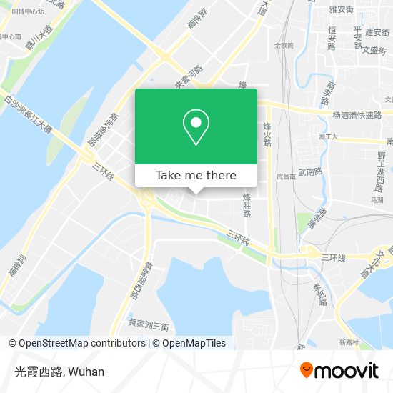 光霞西路 map