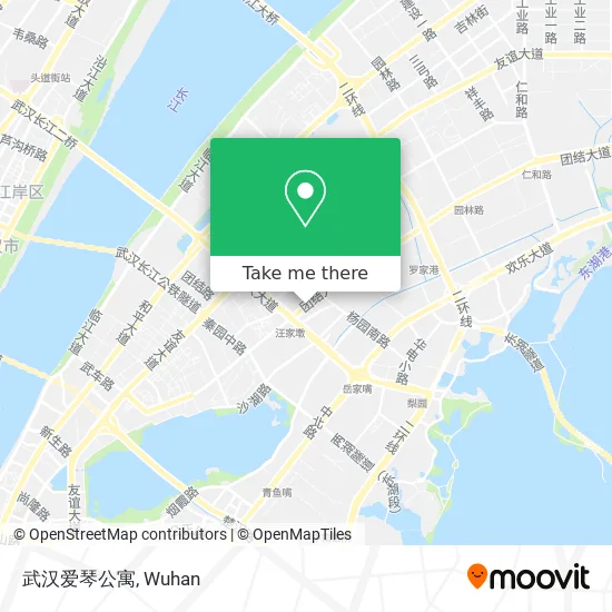 武汉爱琴公寓 map