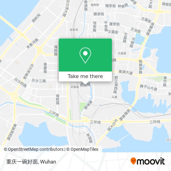 重庆一碗好面 map