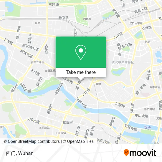 西门 map