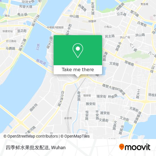 四季鲜水果批发配送 map
