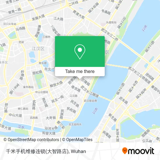 千米手机维修连锁(大智路店) map