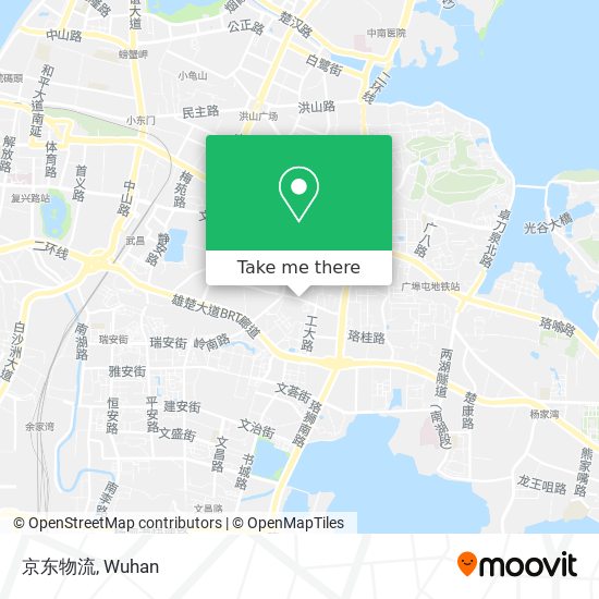 京东物流 map