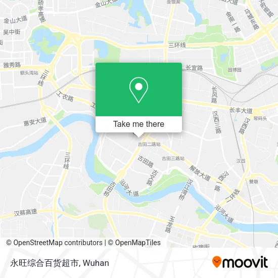 永旺综合百货超市 map