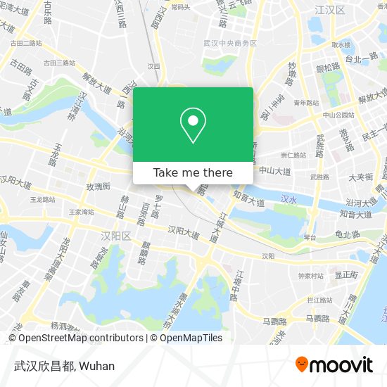 武汉欣昌都 map