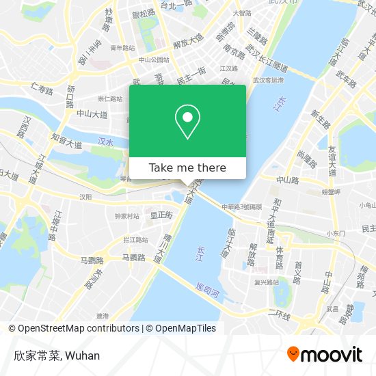 欣家常菜 map