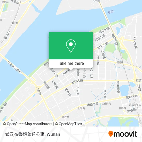 武汉布鲁妈普通公寓 map