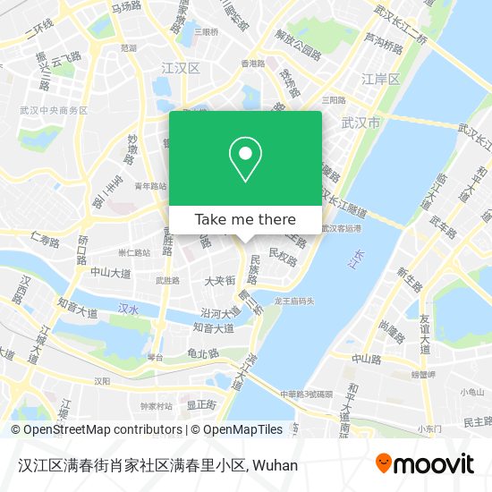 汉江区满春街肖家社区满春里小区 map