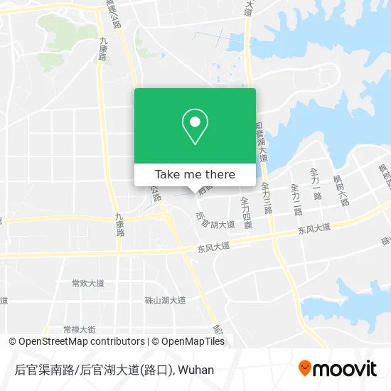 后官渠南路/后官湖大道(路口) map