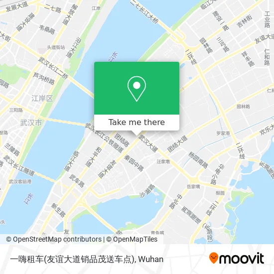 一嗨租车(友谊大道销品茂送车点) map