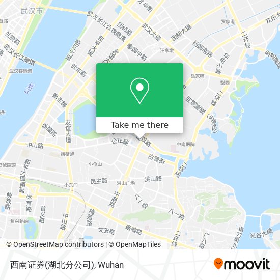 西南证券(湖北分公司) map