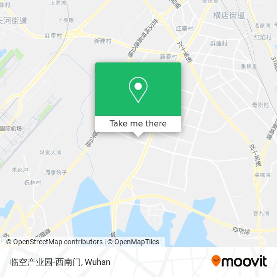 临空产业园-西南门 map
