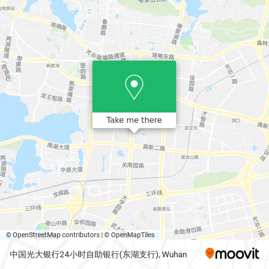 中国光大银行24小时自助银行(东湖支行) map