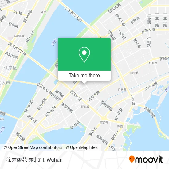 徐东馨苑-东北门 map