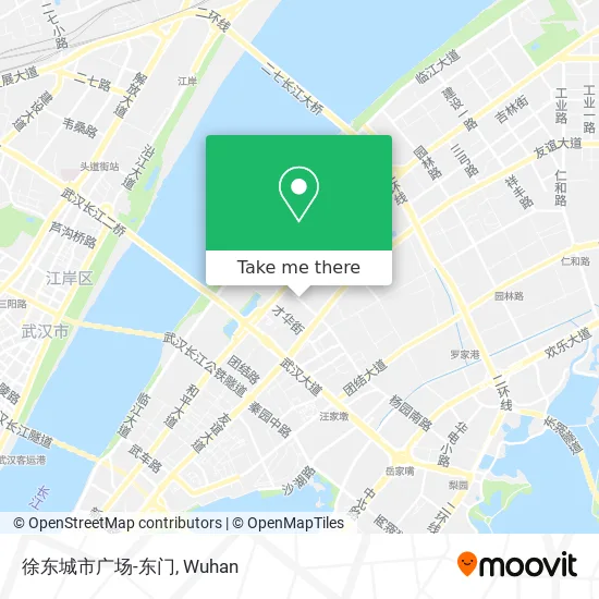 徐东城市广场-东门 map