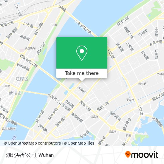湖北岳华公司 map
