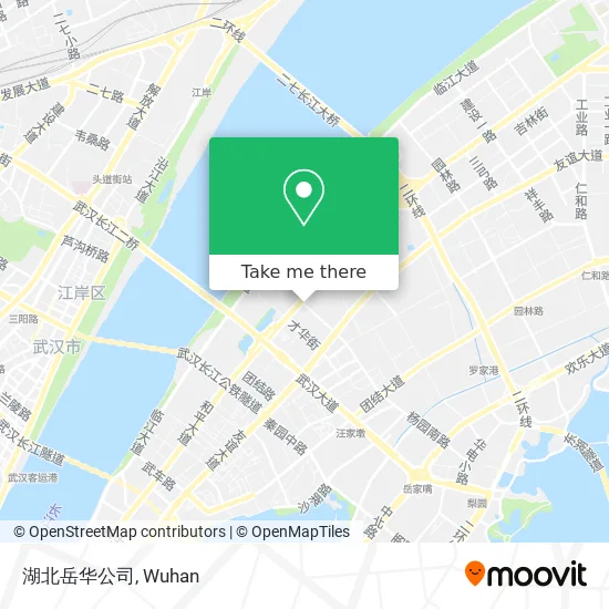 湖北岳华公司 map