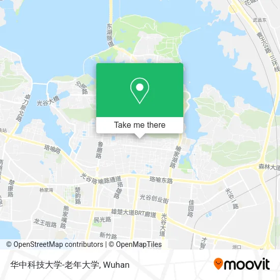 华中科技大学-老年大学 map