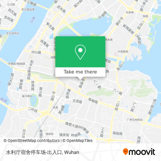 水利厅宿舍停车场-出入口 map