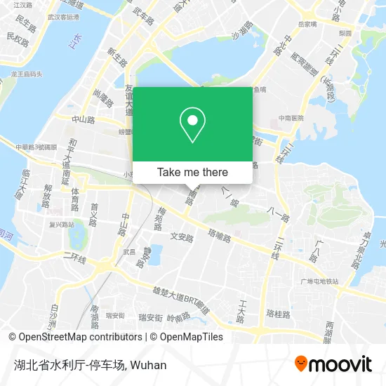 湖北省水利厅-停车场 map